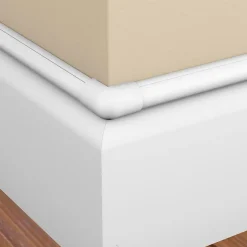Kit moulure semi-circulaire 20 x 10 mm blanc avec accessoires, lot de 4^D-Line Sale