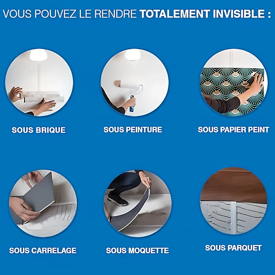 Kit multimédia 2 lignes 16A 3500W^Magic Elek