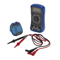 Kit multimètre et prise testeur-Diall New