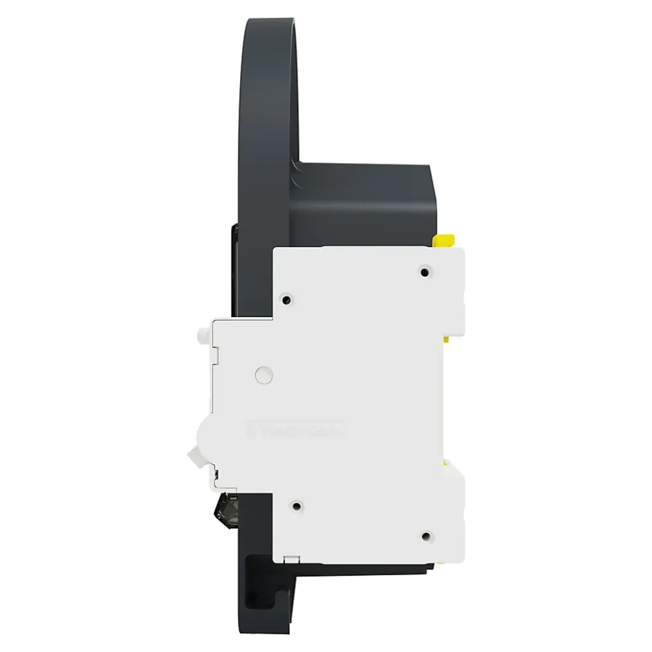 Kit Mureva EVlink - Protection + Prise courant 2P+T renforcée VE IP66 IK08 Gris-Schneider Electric New