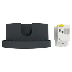 Kit Mureva EVlink - Protection + Prise courant 2P+T renforcée VE IP66 IK08 Gris-Schneider Electric New