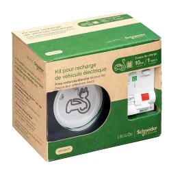 Kit Mureva Styl - Protection + Prise courant 2 pôle+terre renforcée VE IP55 IK08 Gris-Schneider Electric Clearance