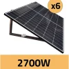 Kit Plug & Play 2700W Gamme PREMIUM avec micro-onduleurs Hoymiles-Galix Discount