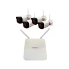 Kit vidéo surveillance wifi 4 caméras, disque dur 2t^Lifebox Discount