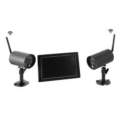 Kit vidéosurveillance intérieur et extérieur - 2 caméras 1080P - 4 canaux - 2 To^Chacon Clearance