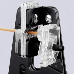 Knipex 12 12 10 Pince à dénuder 2,5 à 10 mm² - 195 mm - lame acier trempé-D44 Outlet