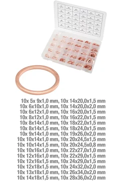 - 970.0140 - Assortiment de joints cuivre x300^Ks Tools Outlet