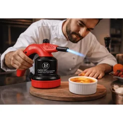 Lampe à souder à gaz 1350-C avec Système de gachette Breveté - Allumage Auto Sécurisé, Cartouche gaz 190g-Proweltek Online