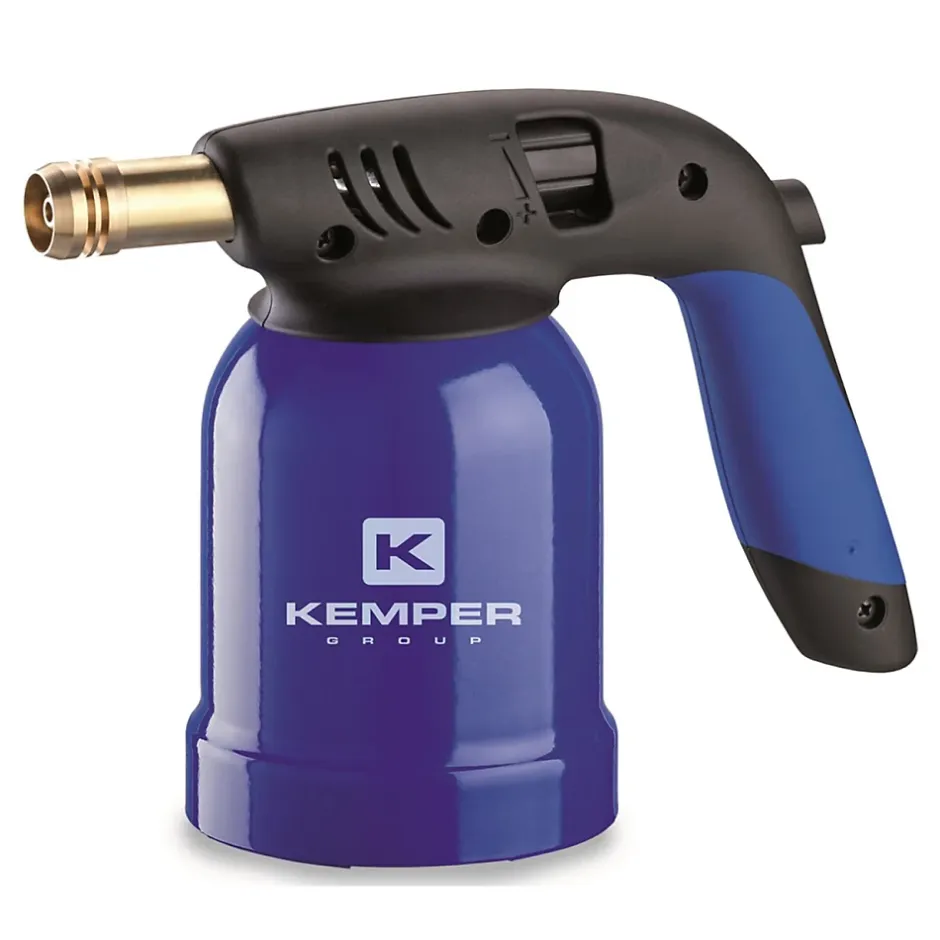 Lampe a souder à gaz Coque Acier piezo cartouches gaz 190g-Kemper Discount