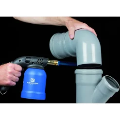 Lampe a souder à gaz Coque Acier piezo cartouches gaz 190g-Kemper Discount