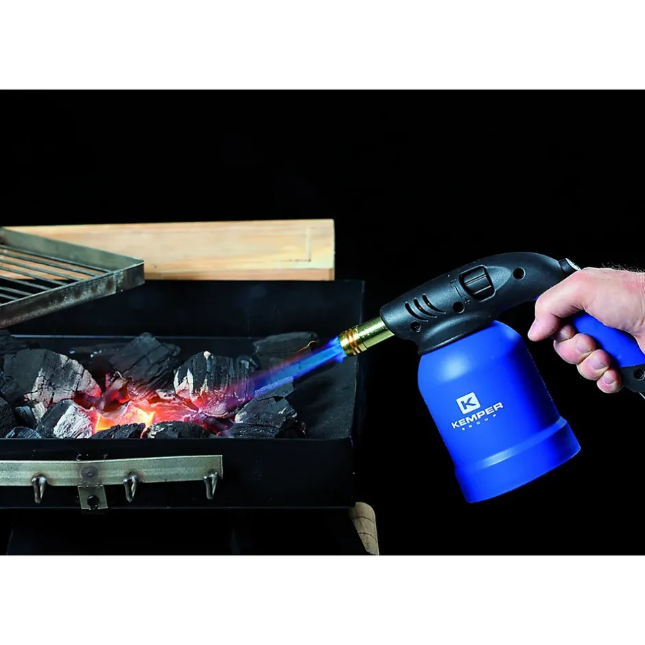 Lampe a souder à gaz Coque Acier piezo cartouches gaz 190g-Kemper Discount