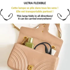 Lampe de lecture de cou rechargeable 3 couleurs de lumière^Fishtec Sale