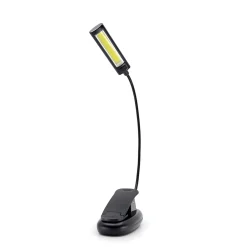 Lampe de lecture rechargeable à LED et avec pince - - 330310^Easymate Online