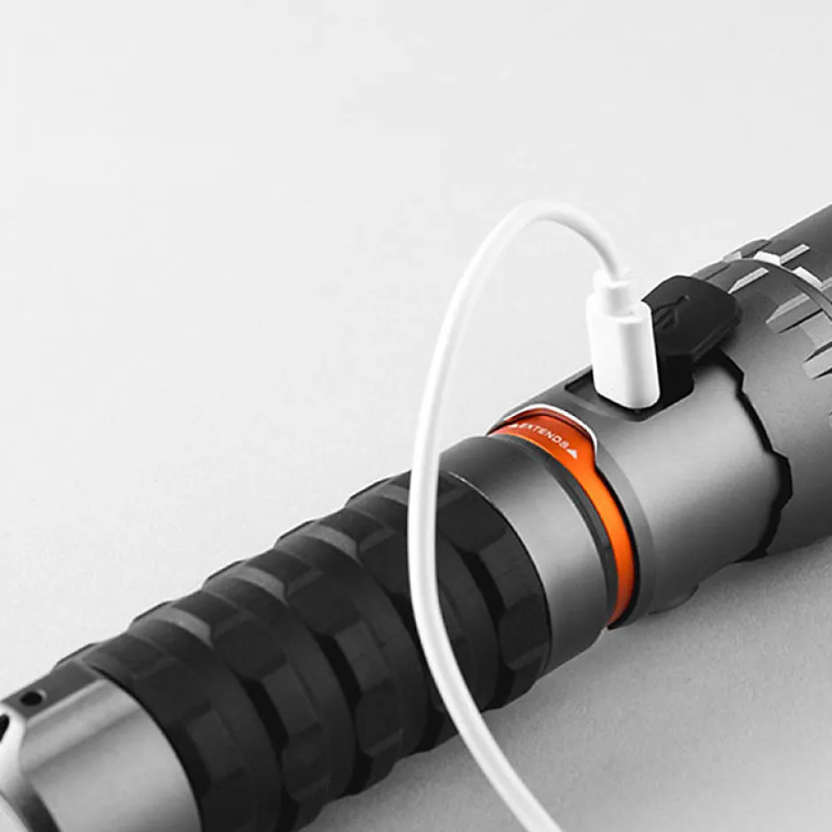 Lampe de Poche Rechargeable Slyde King 2K + COB - 2000 Lumens - Aluminium Noir IP67^Nebo Online