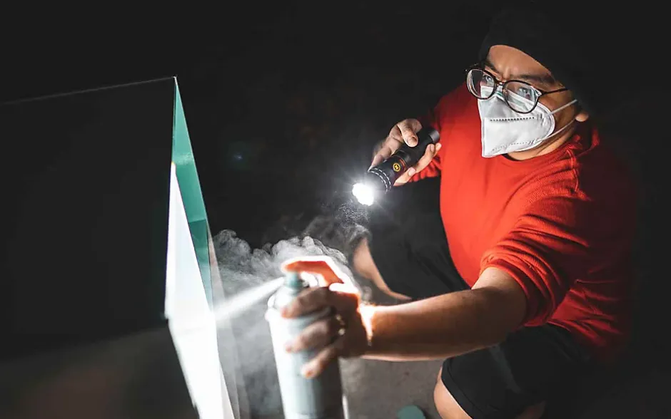 Lampe de Poche Rechargeable Slyde King 2K + COB - 2000 Lumens - Aluminium Noir IP67^Nebo Online