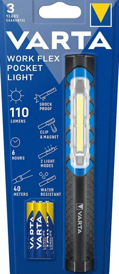 Lampe de poche Work Flex light 110 lumens^Varta Sale