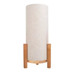 Lampe de table à accu MADITA H 48cm beige naturel LED intégrée intensité variable capteur tactile-Näve Outlet