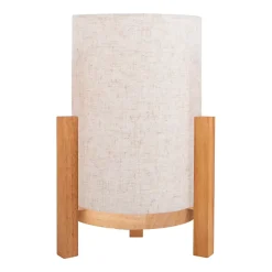 Lampe de table à accu MATILDA H 32cm beige naturel LED intégrée intensité variable capteur tactile^Näve Discount