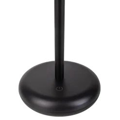 Lampe de table à accu PASI intérieur extérieur métal plastique noir intensité variable tactile fonction mémoire hauteur 26cm-Näve