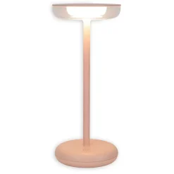 Lampe de table à accu PASI intérieur extérieur métal plastique rose intensité variable tactile fonction mémoire hauteur 26cm-Näve Clearance