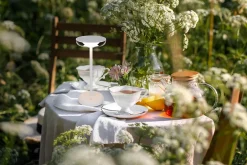 Lampe de table à accu PASI intérieur extérieur métal plastique blanc intensité variable tactile fonction mémoire hauteur 26cm^Näve Clearance