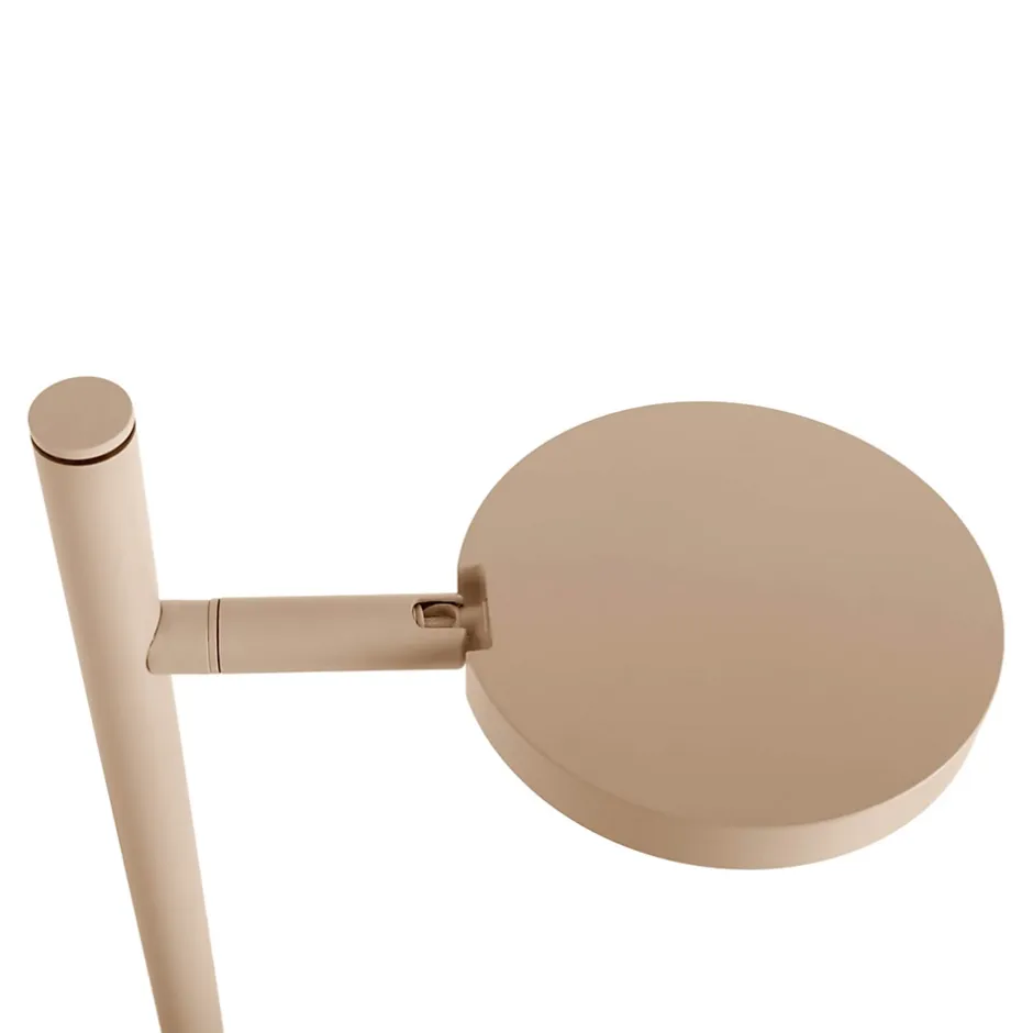 Lampe de table LED rechargeable LUPA 45cm aluminium Frosted Almonds plastique blanc LED variable capteur tactile hauteur 45cm-Näve Sale