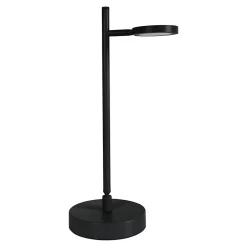 Lampe de table LED rechargeable LUPA 45cm aluminium noir et plastique blanc LED intégrées intensité variable capteur tactile^Näve Online