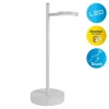 Lampe de table LED rechargeable LUPA 45cm aluminium blanc et plastique blanc LED intégrées intensité variable capteur tactile^Näve Outlet