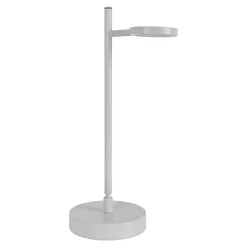 Lampe de table LED rechargeable LUPA 45cm aluminium blanc et plastique blanc LED intégrées intensité variable capteur tactile^Näve Outlet