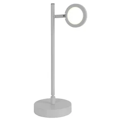 Lampe de table LED rechargeable LUPA 45cm aluminium blanc et plastique blanc LED intégrées intensité variable capteur tactile^Näve Outlet