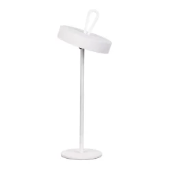 Lampe de table LED rechargeable magnétique 'ELLA' pour l'extérieur et l'intérieur, en métal et plastique blanc , hauteur 35 cm-Näve Hot