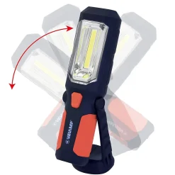 Lampe de travail COB LED 3W avec aimant + crochet. 200 Lumen^Velamp Online