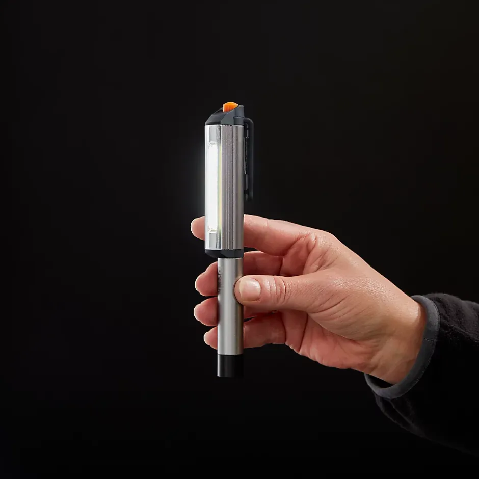 lampe d'inspection LED 120 lumens aimantée autonomie 8h fonctionne avec 3 piles AAA (LR03)^Diall Clearance