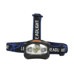 Lampe frontale LED 95 lumens autonomie 10h fonctionne avec 3 piles AAA (LR03)-Diall Best
