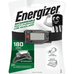 Lampe frontale LED 180 lumens EHLMUL autonomie 4h fonctionne par recharge USB^Energizer Hot