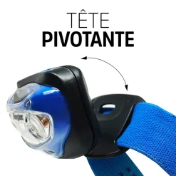 Lampe frontale LED 200 lumens 1FENVISION80 autonomie 7h fonctionne avec 3 piles AAA (LR03)-Energizer New