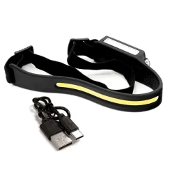 Lampe frontale LED rechargeable batterie lithium-Avidsen New