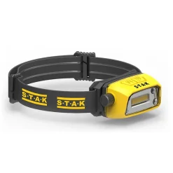 Lampe frontale LED rechargeable professionnelle 300 lumens. Interrupteur sans contact-Stak New