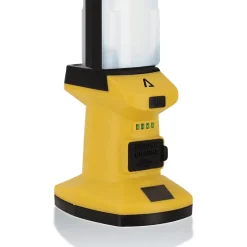 Lampe led articulée 20W 1500Lm Portée 53m 6000K Base aimantée IP22 Lampe de poche^Aslo