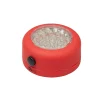 Lampe LED magnétique ronde rouge 68 lumens-Diall Best
