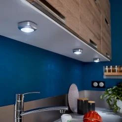 Lampe poussoir 10 lumens, lot de 3-Diall Online