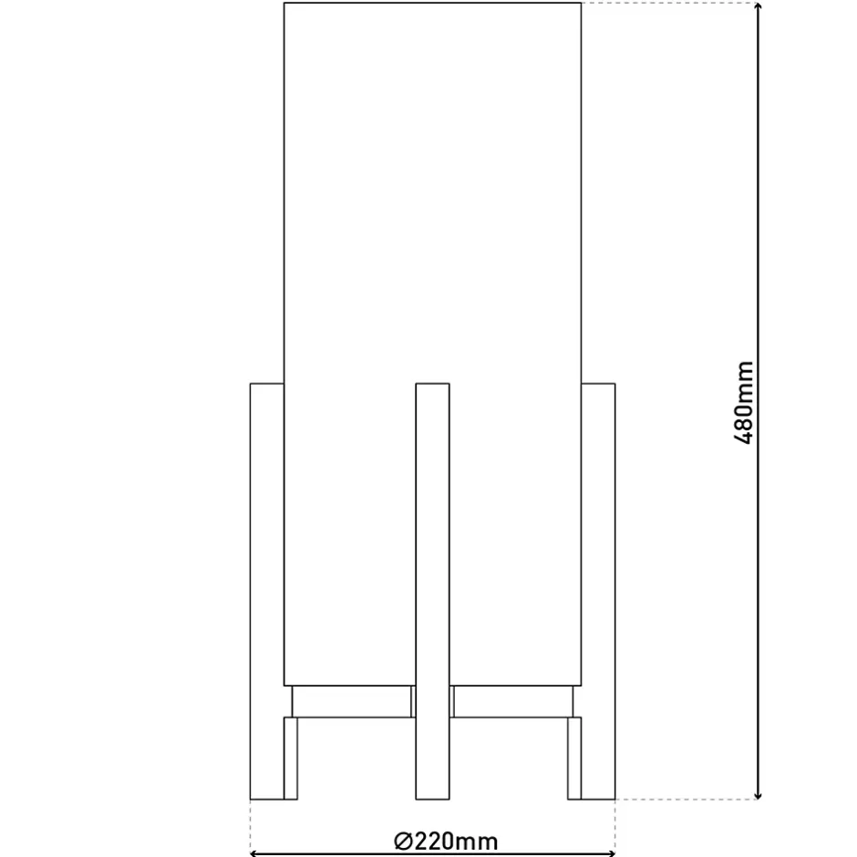 Lampe table accu MADITA H 48cm blanc naturel LED intégrée intensité variable capteur tactile-Näve New