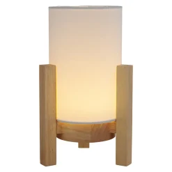 Lampe table accu MADITA H 25cm blanc naturel LED intégrée intensité variable capteur tactile-Näve