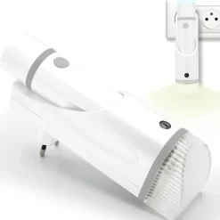 Lampe Torche Veilleuse - Détecteur de Mouvements - Rechargeable-Fishtec Discount