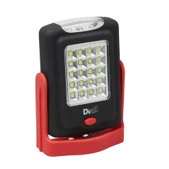 Lampe torche LED 2 fonctions 220 lumens rouge^Diall Discount