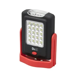 Lampe torche LED 2 fonctions 220 lumens rouge^Diall Discount