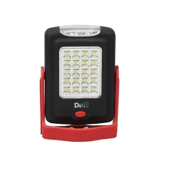 Lampe torche LED 2 fonctions 220 lumens rouge^Diall Discount