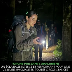 Lampe Torche LED Multifonctions Rechargeable USB Batterie Externe Smartphone 300lm et 140lm Aimant pour fixation^Kyf Best