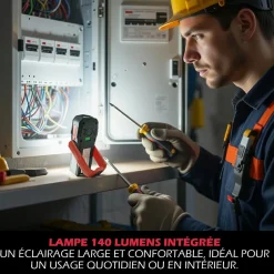 Lampe Torche LED Multifonctions Rechargeable USB Batterie Externe Smartphone 300lm et 140lm Aimant pour fixation^Kyf Best