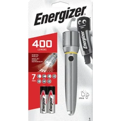 LAMPE TORCHE METAL VISION HD 2AA - 400 LUMENS^Energizer Hot